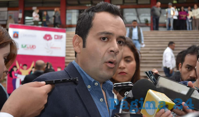 Ulises Mejía Haro, presidente municipal de Zacatecas (Foto: Merari Martínez)