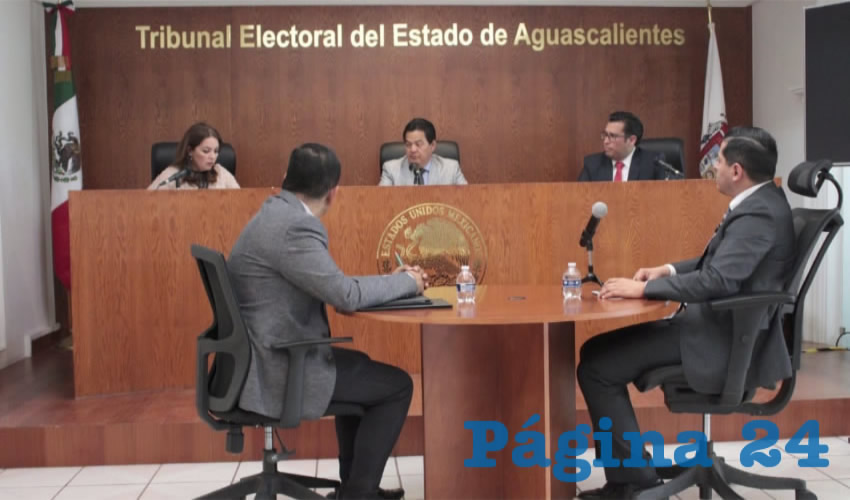 El pleno del Tribunal Electoral del Estado de Aguascalientes