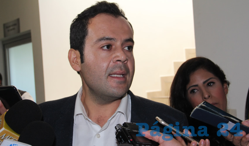 Ulises Mejía Haro, presidente municipal de Zacatecas (Foto: Rocío Castro)
