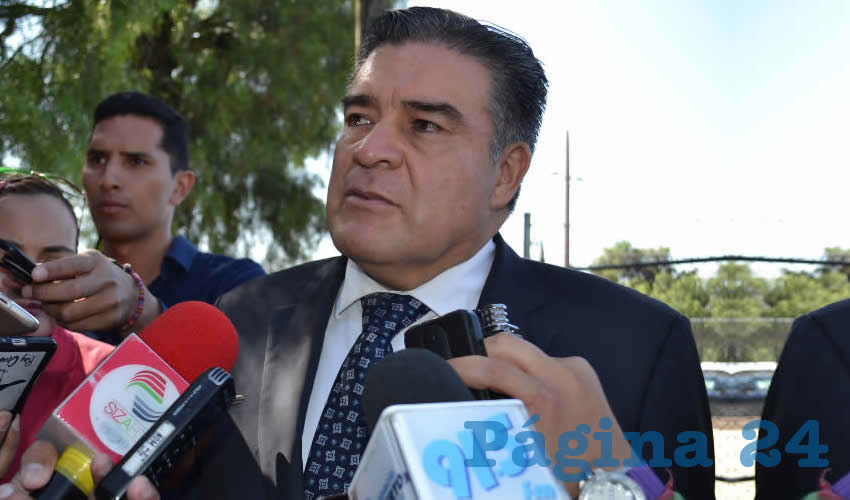 Ismael Camberos Hernández, titular de la Secretaría de Seguridad Pública (Foto: Merari Martínez)