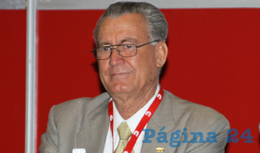 Roberto D&iacute;az Ruiz, presidente de la C&aacute;mara Nacional de Autotransporte de Carga