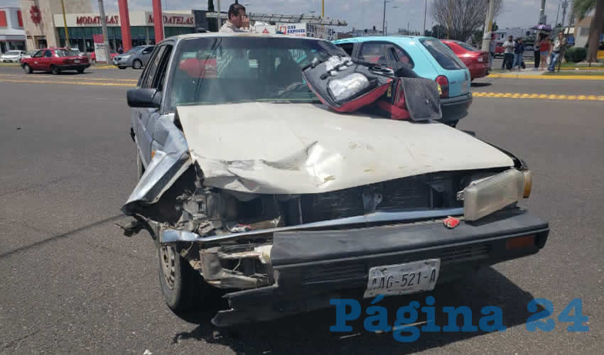 As&iacute; termin&oacute; el coche Nissan Datsun que manejaba Jes&uacute;s &ldquo;N&rdquo; &ldquo;N&rdquo;, de 82 a&ntilde;os 