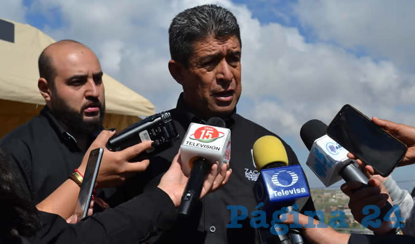 Miguel Félix Carrillo, secretario de Servicios Públicos del ayuntamiento capitalino (Foto: Merari Martínez)
