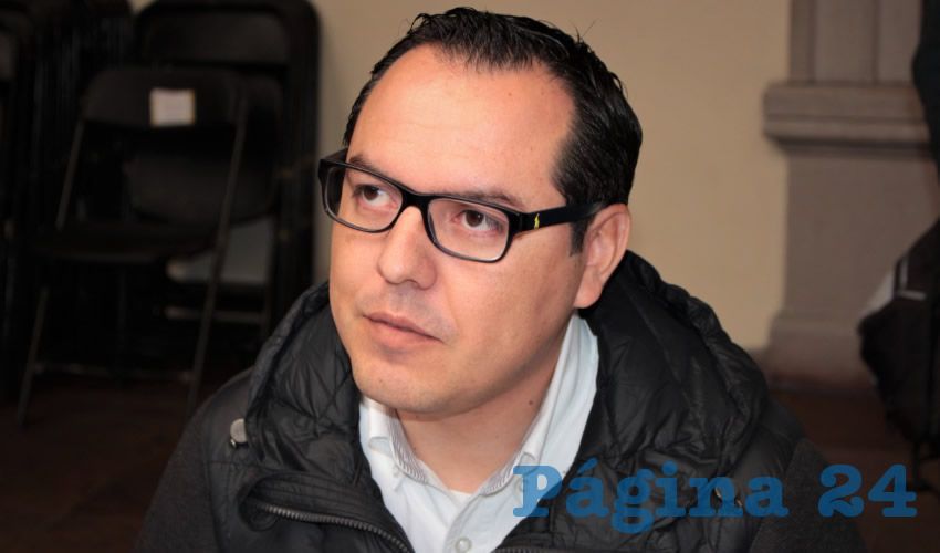 Jaime Gerardo Beltr&aacute;n Mart&iacute;nez, secretario del Ayuntamiento de Aguascalientes (Foto: Eddylberto Lu&eacute;vano Santill&aacute;n)