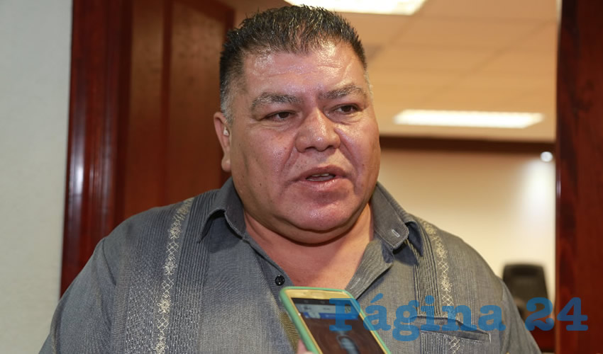 Mario Armando Valdez Herrera, diputado local (Foto: Eddylberto Lu&eacute;vano Santill&aacute;n)