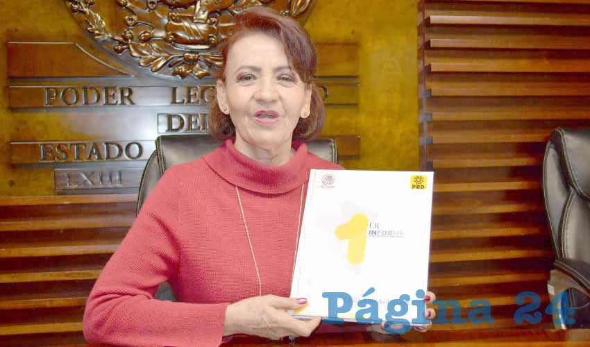 Edelmira Hernández Perea, diputada local por el Partido de la Revolución Democrática (PRD) (Foto:Merari Martínez)