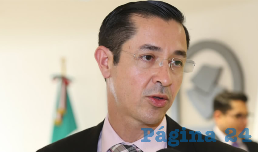Luis Fernando Landeros Ortiz, consejero presidente del IEE (Foto: Archivo)