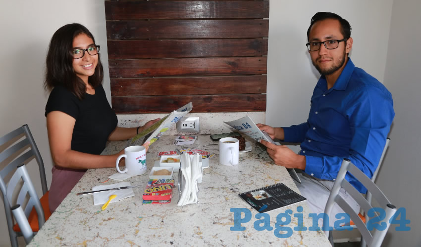 En Café 664 departieron Noemí González Ayala y Raúl Vargas Méndez