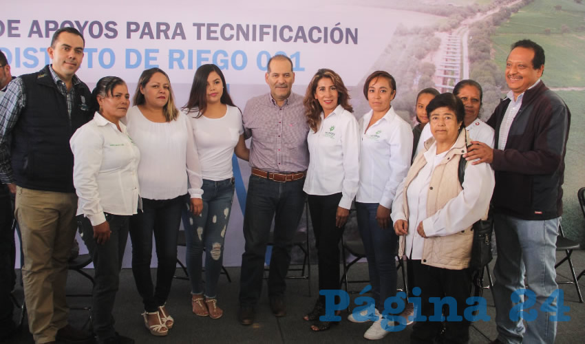 Gobierno del Estado de la mano con la Secretaría de Desarrollo Rural y Agroempresarial continúan trabajando este año en el Distrito de Riego 001, beneficiando a 200 productores