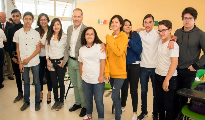 Se busca fortalecer la calidad educativa en los 104 planteles de telebachillerato que hay en la entidad