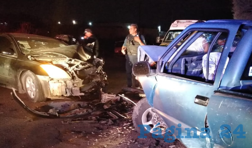 El accidente ocurrió en la carretera estatal 85, en San Francisco de los Romo