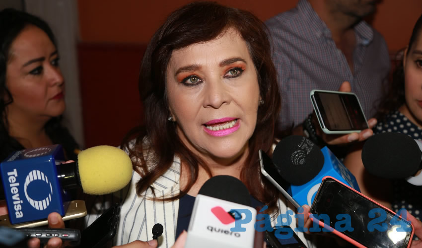 Margarita Gallegos Soto, diputada local (Foto: Eddylberto Luévano Sabtillán)