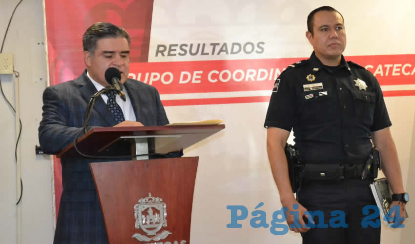 Conferencia de prensa de Ismael Camberos Hernández, titular de la Secretaría de Seguridad Pública (SSP)