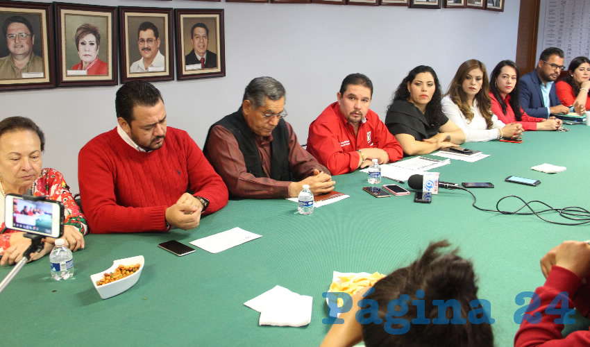 Gustavo Uribe Góngora, dirigente estatal del Partido Revolucionario Institucional (PRI) (Foto Rocío Castro Alvarado)