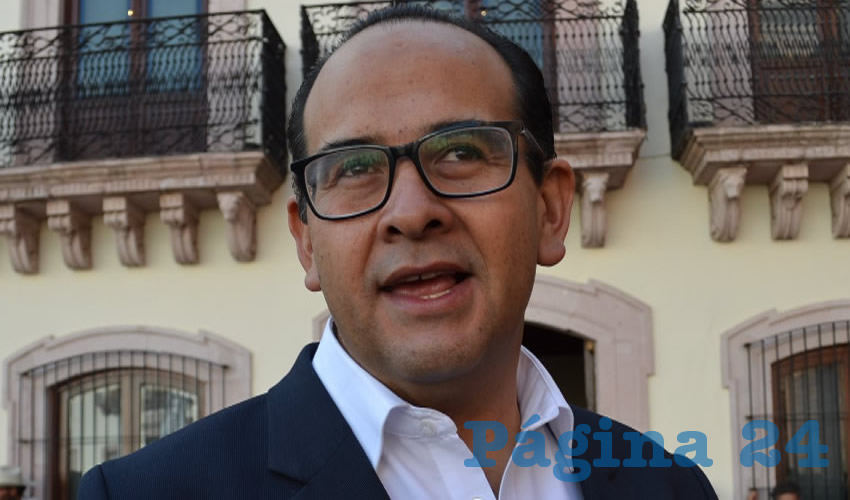 Manuel Alan Murillo Murillo, presidente municipal de Sombrerete,