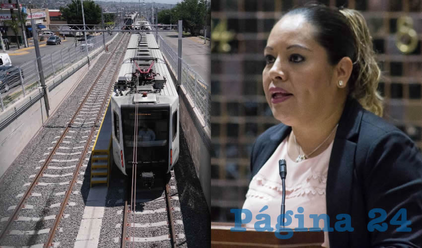 “Muchos usuarios padecen del abuso del propio Siteur que no entrega cambio. El Tren Ligero, el Macrobús y el Sitren cuentan con máquinas VRT y no están programadas para dar cambio, acto que evidentemente es ilegal e inmoral”, criticó la diputada de Morena Norma Valenzuela/Fotos: Cortesía 
