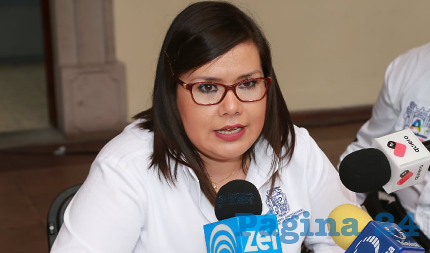 X&oacute;chitl Ram&iacute;rez Rodr&iacute;guez, directora general del DIF Municipal (Foto: Eddylberto Lu&eacute;vano Santill&aacute;n)