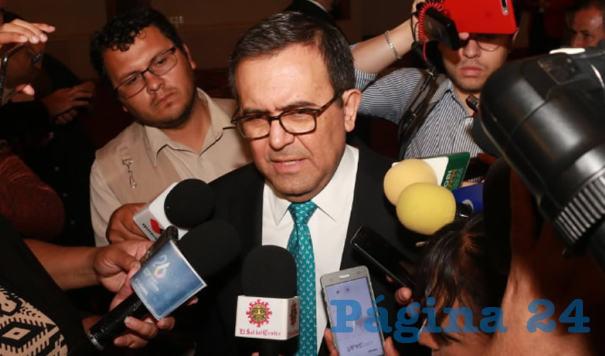 Ildefonso Guajardo Villarreal, extitular de la Secretaria de Economía (Foto: Eddylberto Luévano Santillán)