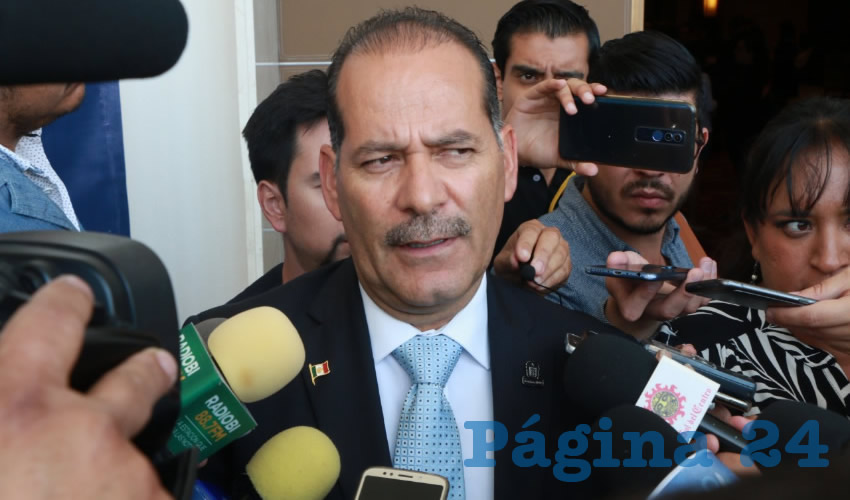 Mart&iacute;n Orozco Sandoval, gobernador de Aguascalientes (Foto: Eddylberto Lu&eacute;vano Santill&aacute;n)