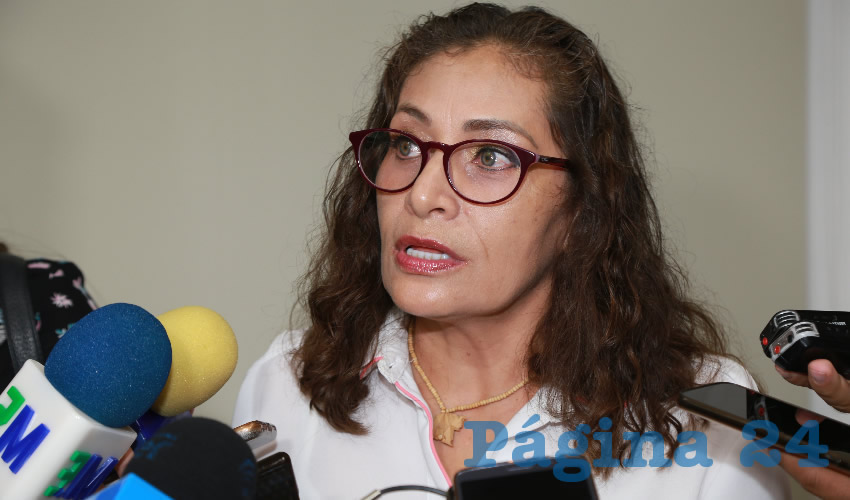 Laura Sofía Macías Esparza, directora del Centro de Atención Externa de Mujer Contemporánea (Foto: Eddylberto Luevano Santillán)