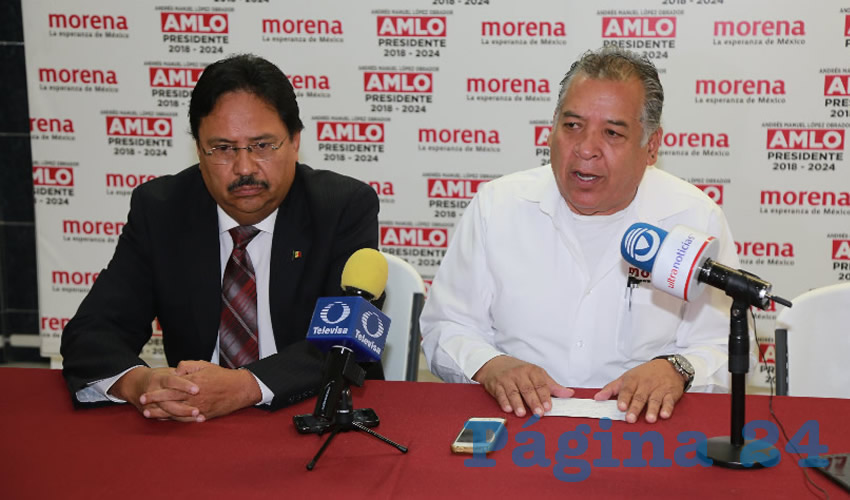 Rueda de prensa de Morena
