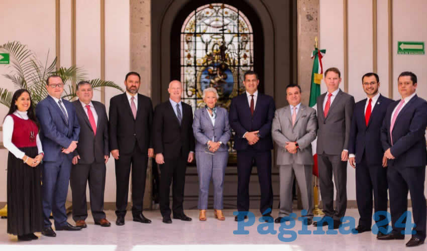 A través de la Secretaría de Gobernación, Alejandro Tello se reúne con el Manager General en México de la minera, Brian Berney