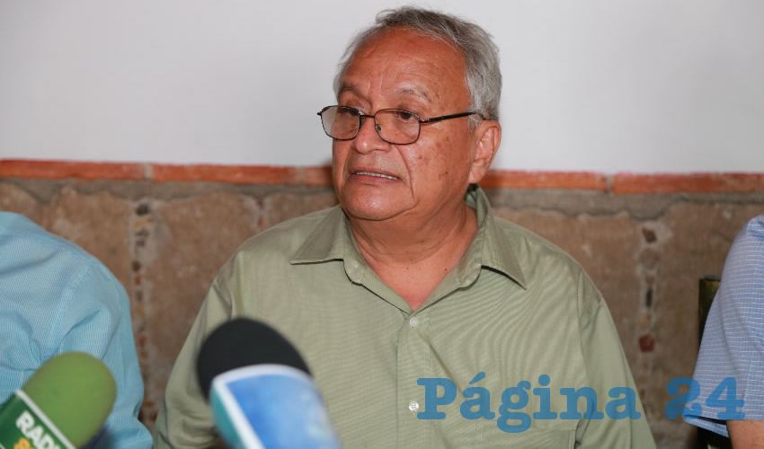 J. Jes&uacute;s Torres Lu&eacute;vano, l&iacute;der del SUTEMA (Foto: Eddylberto Lu&eacute;vano Santill&aacute;n)