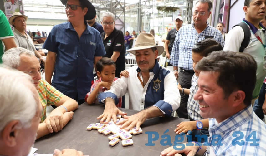 Durante los eventos, el gobernador del Estado convivió con las familias asistentes y remarcó la importancia de impulsar como gobierno la cultura, el deporte y la tradición aguascalentense