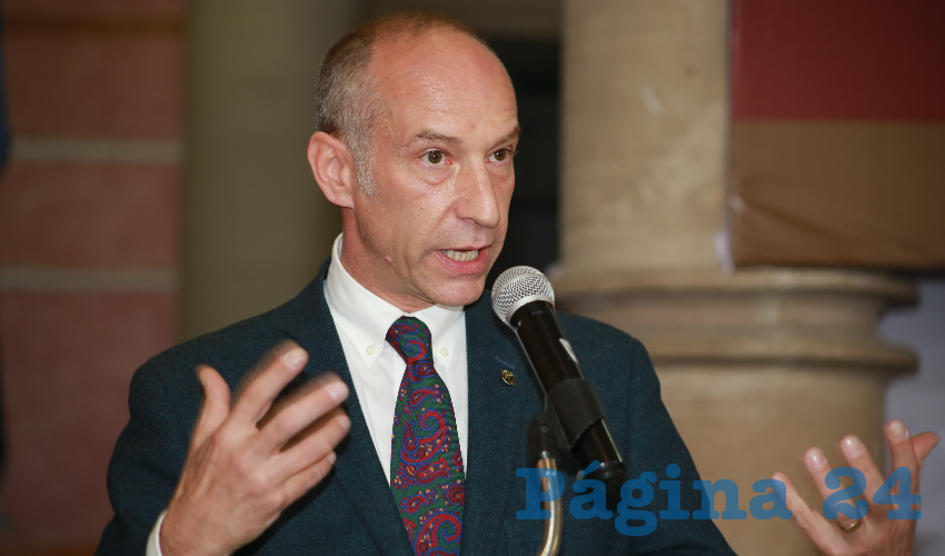 Gady Zabicky Sirot, comisionado nacional Contra las Adicciones (Foto: Eddylberto Lu&eacute;vano Santill&aacute;n)