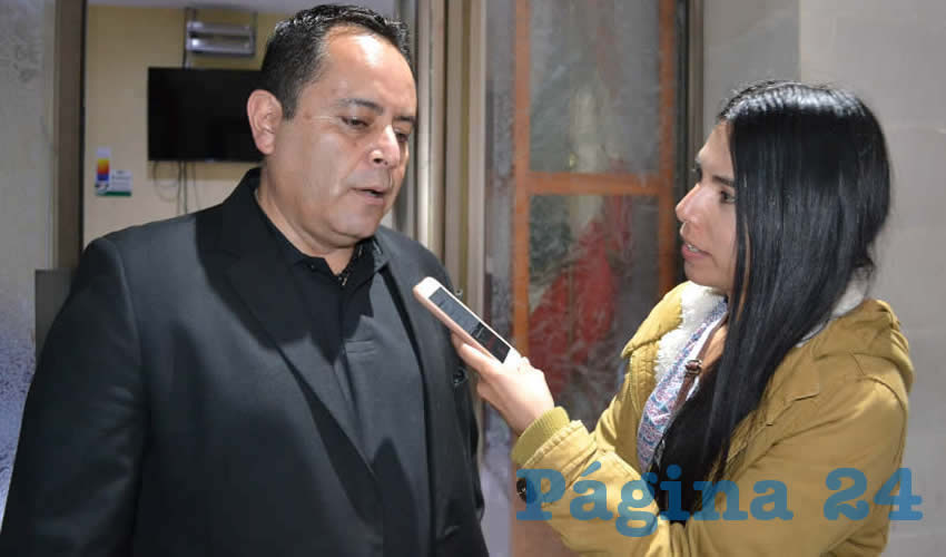 Antonio Caldera Alaniz, titular de la Dirección Estatal de Protección Civil (PC (Foto Merari Martínez)