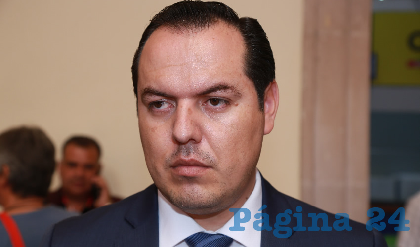 Jaime Gerardo Beltrán Martínez, secretario de Ayuntamiento (Foto: Eddylberto Luévano Santillán)