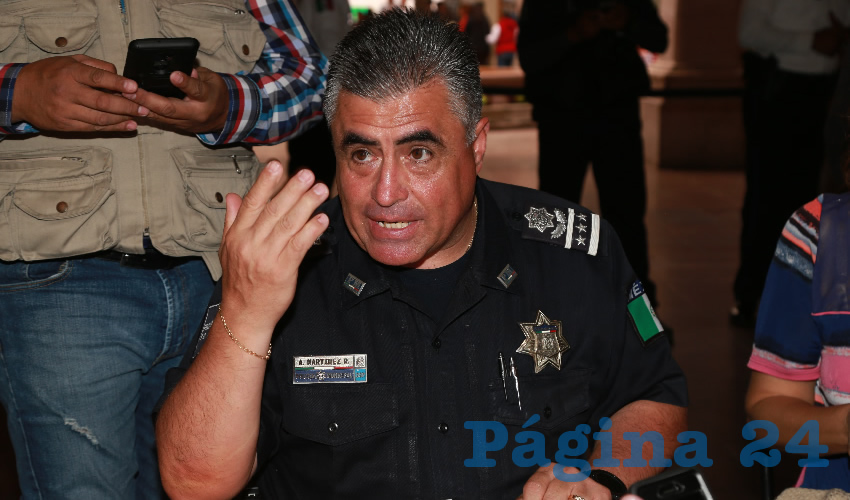 Antonio Mart&iacute;nez Romo, titular de la SSPM (Foto: Eddylberto Lu&eacute;vano Santill&aacute;n)