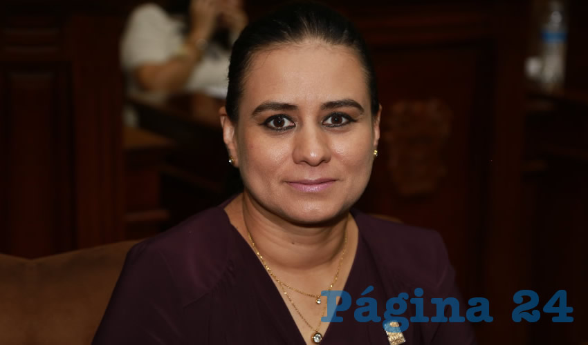 Gladys Ram&iacute;rez Aguilar, diputada local (Foto: Eddylberto Lu&eacute;vano Santill&aacute;n)