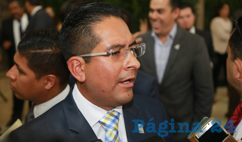 Alejandro Serrano Almanza, diputado local (Foto: Eddylberto Luévano Santillán)