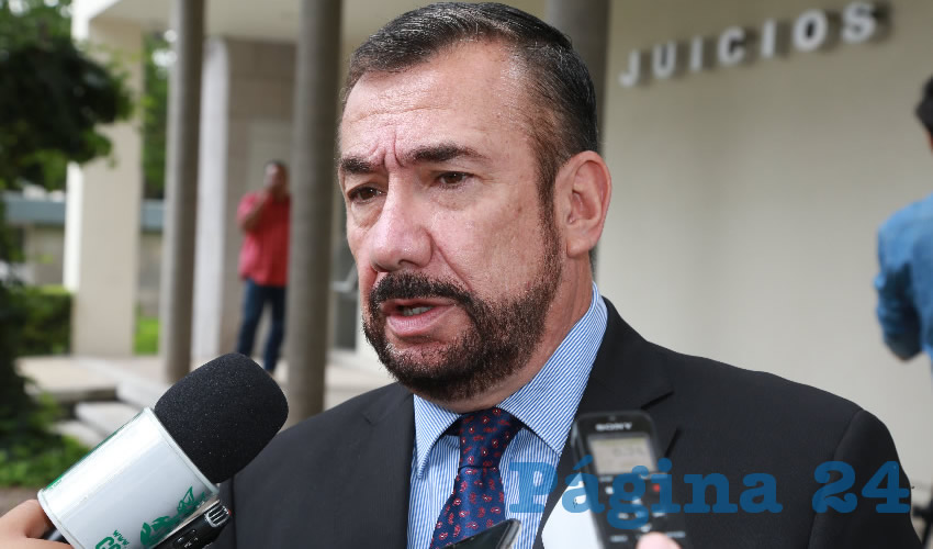 Jos&eacute; de Jes&uacute;s Santana Garc&iacute;a, coordinador general del Gabinete Estatal (Foto: Eddylberto Lu&eacute;vano Santill&aacute;n)