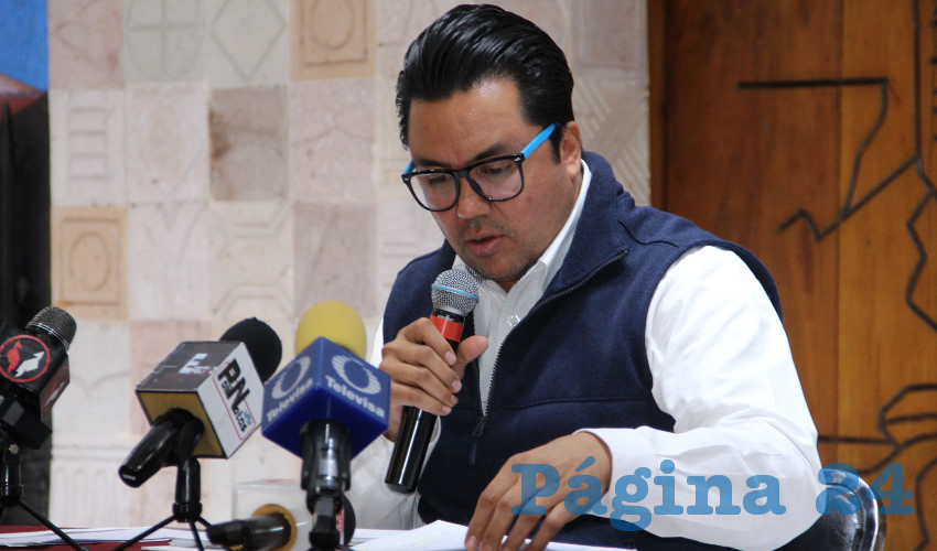 Omar Carrera Pérez, diputado local por Movimiento Regeneración Nacional (Morena) (Foto Rocío Castro Alvarado)