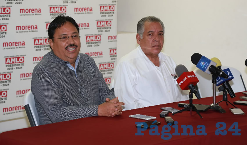 Cuitláhuac Cardona Campos y Fernando Alférez Barbosa (Foto: Eddylberto Luévano Santillán)