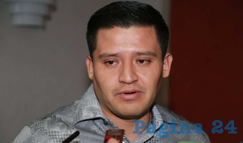 Heder Guzmán Espejel, diputado local (Foto: Eddylberto Luévano Santillán)