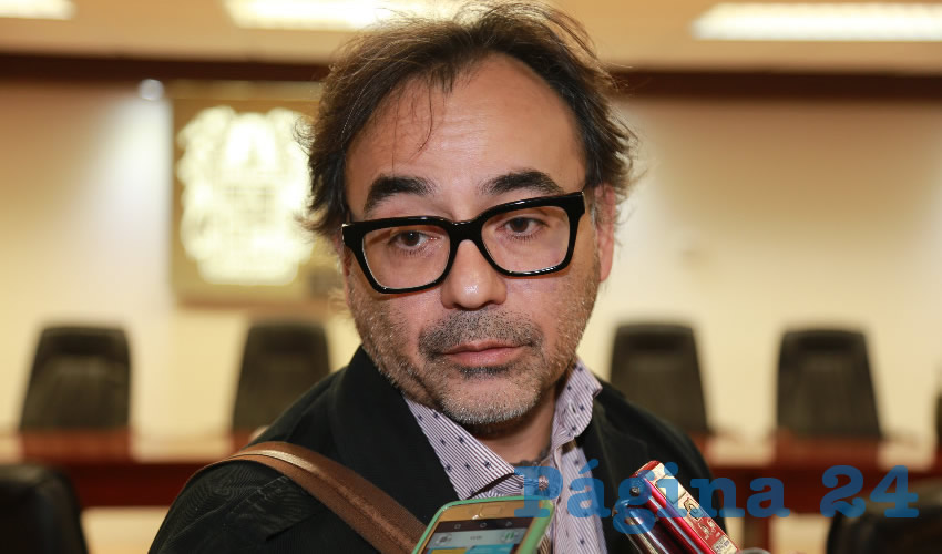 Juan Manuel Gómez Morales, diputado local (Foto: Eddylberto Luévano Santillán)