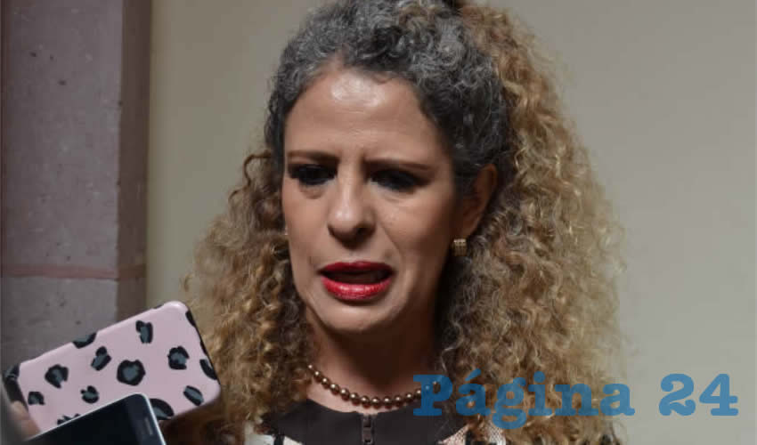 Paula Rey Ortiz Medina, titular de la Secretaría de la Función Pública (SFP) (Foto Archivo Página 24)