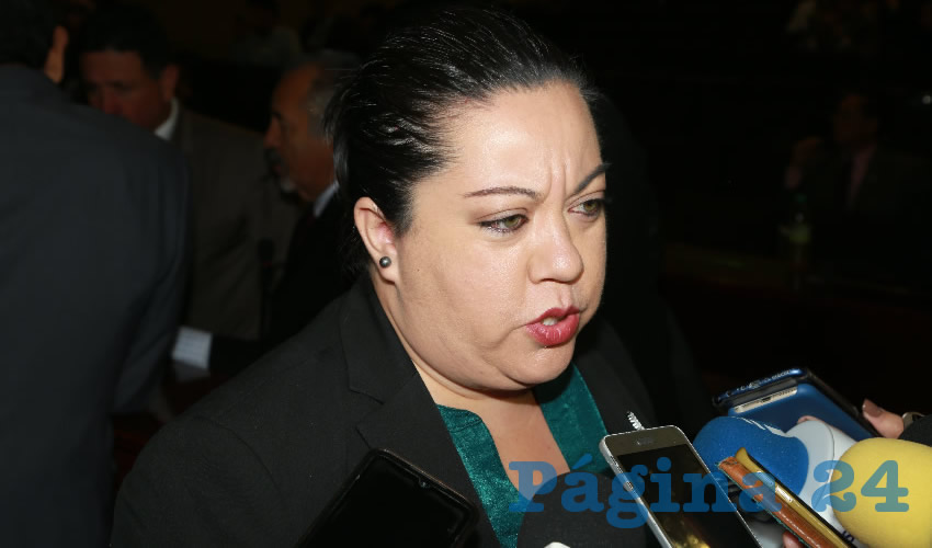 Karina Ivette Eudave Delgado, diputada local (Foto: Eddyberto Lu&eacute;vano Santill&aacute;n)