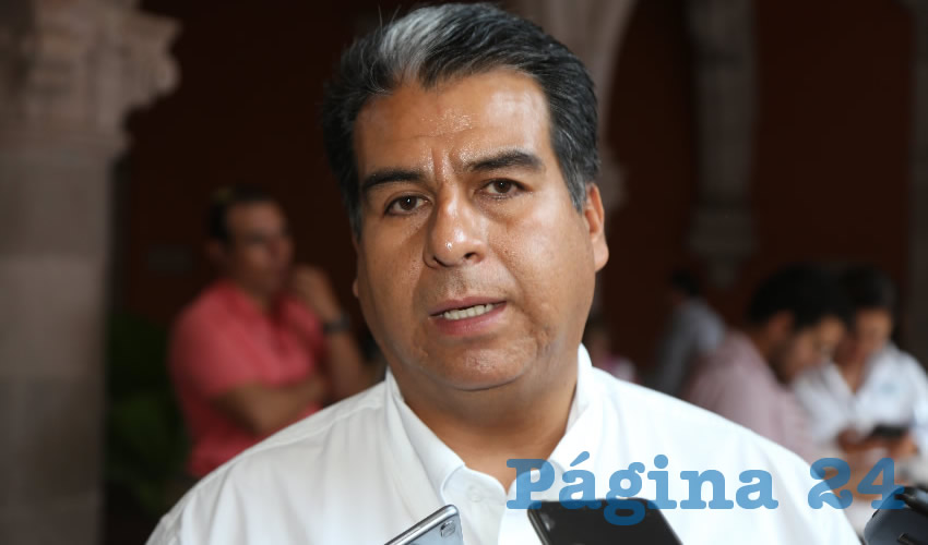 Cuauht&eacute;moc Escobedo Tejada, presidente de Pabell&oacute;n de Arteaga (Foto: Eddylberto Lu&eacute;vano Santill&aacute;n)