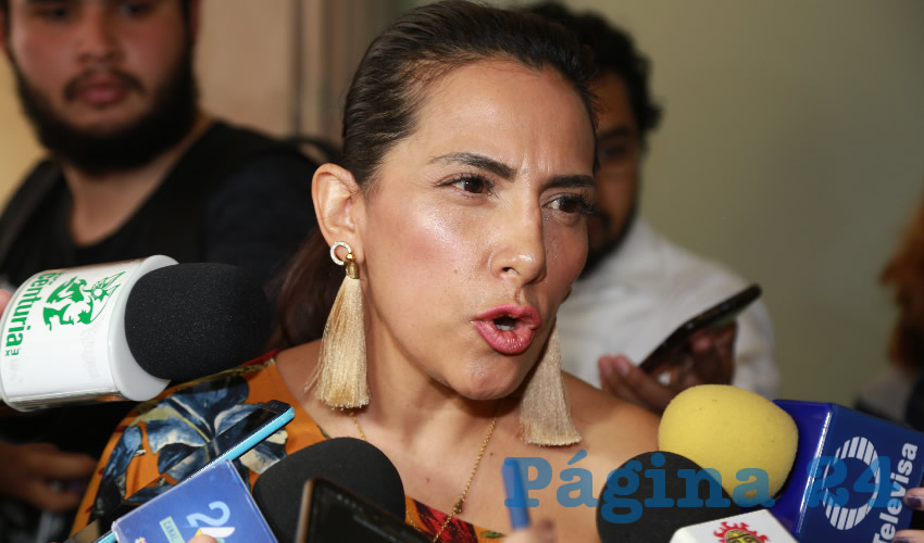 Karina Banda Iglesias, diputada local (Foto: Eddylberto Luévano Santillán)