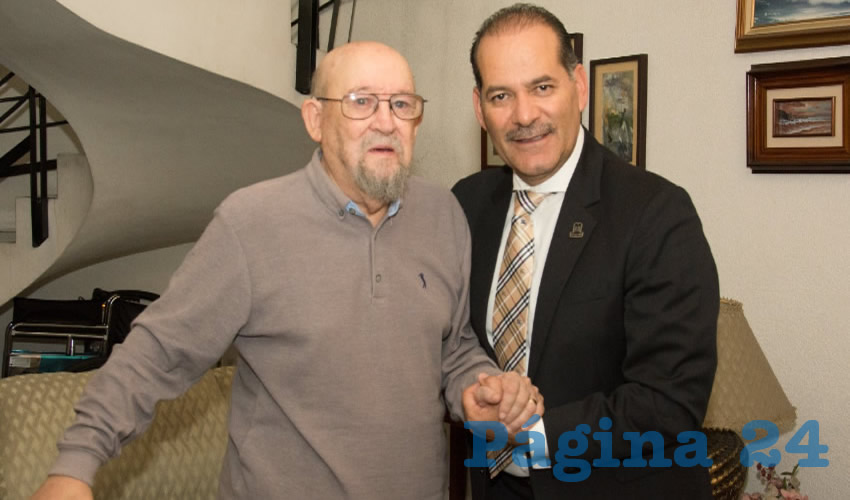 Felipe San José está postulado para recibir la Medalla Belisario Domínguez, la máxima condecoración que el Senado de México otorga a ciudadanos eminentes