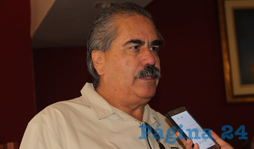 Felipe Álvarez Calderón, dirigente estatal del partido político Movimiento Ciudadano (MC) (Foto: Rocío Castro Alvarado)