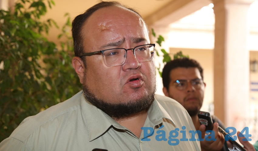 Óscar Estrada Escobedo, regidor del Ayuntamiento de Aguascalientes (Foto: Eddylberto Luévano Santillán)
