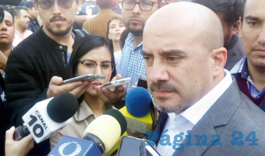 Ismael del Toro, alcalde tapatío, dijo que aunque se dio el acuerdo de forma verbal, el secretario de Hacienda federal dijo que el dinero sería entregado y así se puedan hacer los trabajos en la línea 3 del tren ligero/Foto: Rafael Hernández Guízar
