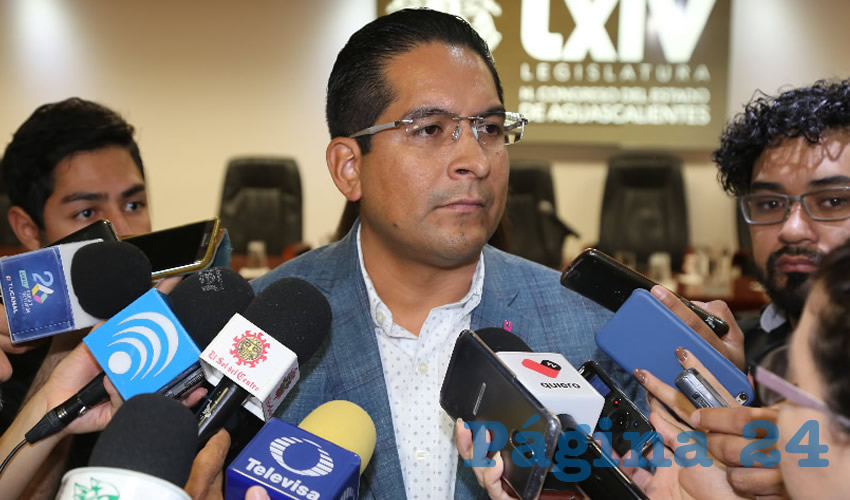 Alejandro Serrano Almanza, diputado local (Foto: Eddylberto Luévano Santillán)
