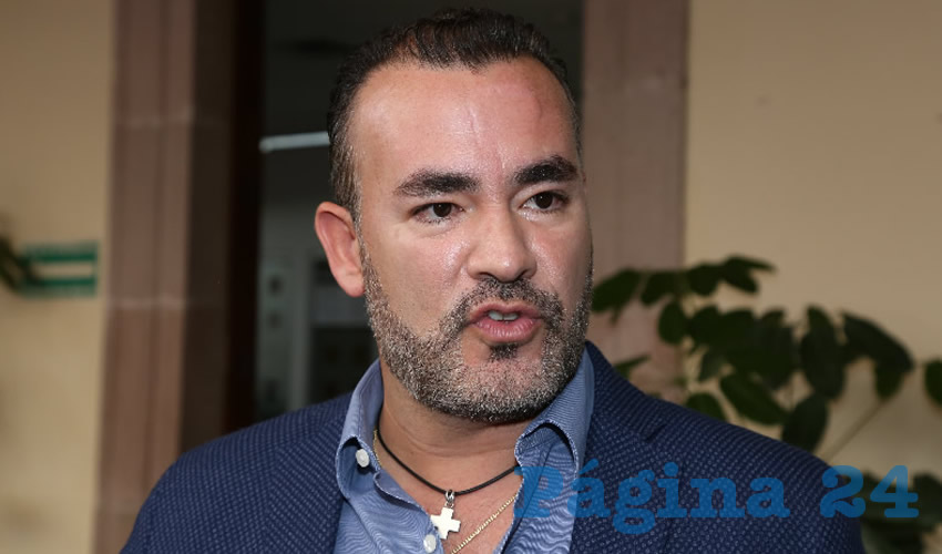 Mauricio González López, regidor del Ayuntamiento de Aguascalientes (Foto: Eddylberto Luévano Santillán)