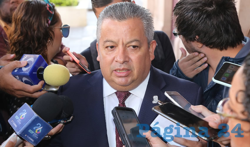 Enrique Mor&aacute;n Faz, secretario general de Gobierno (Foto: Eddylberto Lu&eacute;vano Santill&aacute;n)